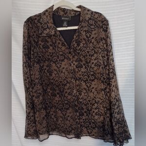 Lane Bryant silk Blouse 14/16